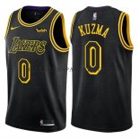 Maillot Los Angeles Lakers Kyle Kuzma Ville Noir