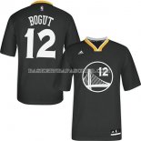 Maillot Manche Courte Golden State Warriors Bogut Noir