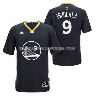Maillot Manche Courte Golden State Warriors Iguodala Noir