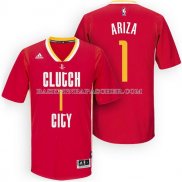 Maillot Manche Courte Houston Ariza Rouge