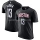 Maillot Manche Courte Houston Rockets James Harden Statement Noir