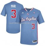 Maillot Manche Courte Los Angeles Clippers Paul Bleu