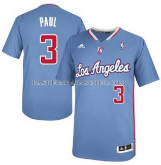 Maillot Manche Courte Los Angeles Clippers Paul Bleu