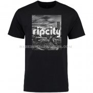 Maillot Manche Courte Portland Trail Blazers Ville Noir