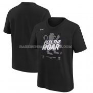 Maillot Manche Courte Sacramento Kings 2023 NBA Playoffs Mantra Noir