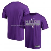 Maillot Manche Courte Sacramento Kings Practice Performance 2022-23 Volet