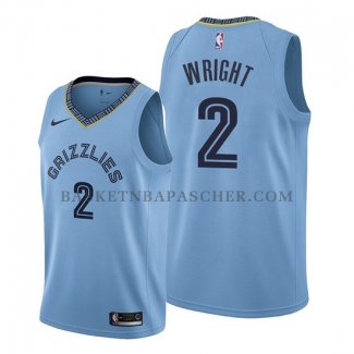 Maillot Memphis Grizzlies Delon Wright Statement Bleu