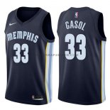 Maillot Memphis Grizzlies Marc Gasol Icon 2017-18 Bleu