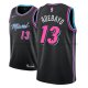 Maillot Miami Heat Bam Adebayo Ciudad 2018-19 Noir
