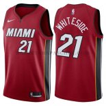 Maillot Miami Heat Hassan Whiteside Statement 2018Rouge