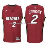Maillot Miami Heat Johnson Rouge