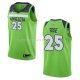 Maillot Minnesota Timberwolves Derrick Rose NO 25 Statement 2020-21 Vert