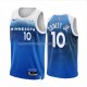 Maillot Minnesota Timberwolves Mike Conley JR. NO 10 Ville 2023-24 Bleu