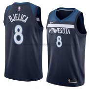 Maillot Minnesota Timberwolves Nemanja Bjelica Icon 2018 Bleu