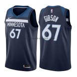 Maillot Minnesota Timberwolves Taj Gibson Icon 2017-18 Bleu