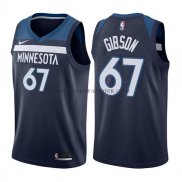Maillot Minnesota Timberwolves Taj Gibson Icon 2017-18 Bleu