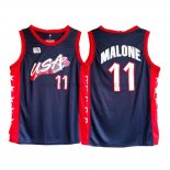 Maillot NBA USA 1996 Malone Noir