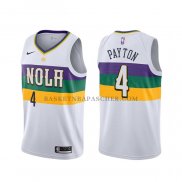 Maillot New Orleans Pelicans Elfrid Payton Ville Blanc