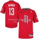 Maillot Noel Houston Rockets Harden 2013 Rouge