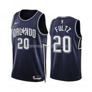 Maillot Orlando Magic Markelle Fultz NO 20 Ville 2023-24 Bleu