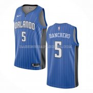 Maillot Orlando Magic Paolo Banchero NO 5 Icon 2022-23 Bleu