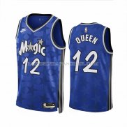 Maillot Orlando Magic Trevelin Queen NO 12 Classic 2023-24 Bleu