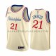Maillot Philadelphia 76ers Joel Embiid Ville 2019-20 Cream