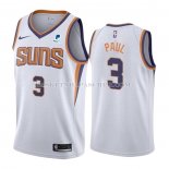 Maillot Phoenix Suns Chris Paul Association 2021 Blanc Maillot Phoenix Suns Chris Paul Association 2021 Blanc