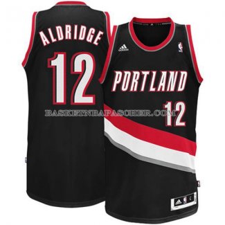 Maillot Portland Trail Blazers Aldridge Noir