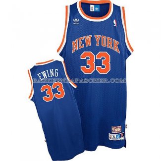 Maillot Retro New York Knicks Ewing Bleu