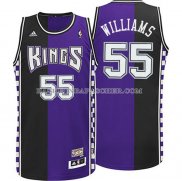 Maillot Retro Sacramento Kings Williams Purpura Noir
