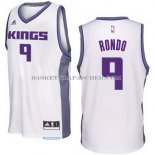 Maillot Sacramento Kings Rondo 2016-17 Blanc