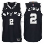 Maillot San Antonio Spurs Kawhi Leonard 2017-18 Noir