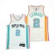 Maillot San Antonio Spurs Kawhi Leonard NO 2 Ville 2021-22 Blanc