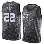 Maillot San Antonio Spurs Rudy Gay Ciudad 2018 Gris
