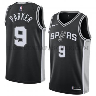 Maillot San Antonio Spurs Tony Parker Icon 2017-18 Noir