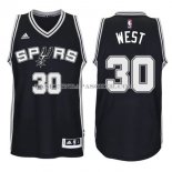 Maillot San Antonio Spurs West Noir