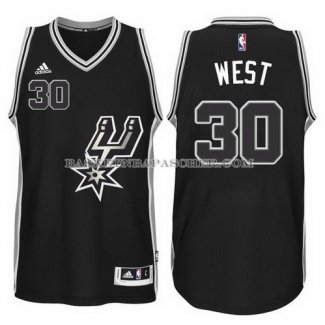 Maillot San Antonio Spurs West Noir