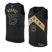 Maillot Toronto Raptors Greg Monroe Ciudad 2018 Noir
