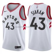 Maillot Toronto Raptors Pascal Siakam Association 2017-18 Blanc