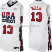 Maillot USA 1992 Mullin Blanc