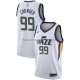 Maillot Utah Jazz Jae Crowder Association 2017-18 Blanc