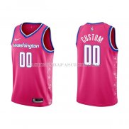 Maillot Washington Wizards Personnalise Ville 2022-23 Rosa