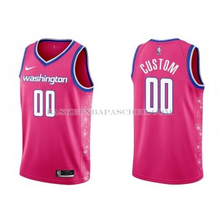 Maillot Washington Wizards Personnalise Ville 2022-23 Rosa