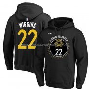 Veste a Capuche Golden State Warriors Andrew Wiggins Ville 2022-23 Noir