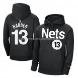 Veste a Capuche Brooklyn Nets James Harden Earned Noir