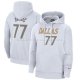 Veste a Capuche Dallas Mavericks Luka Doncic Ville 2020-21 Blanc