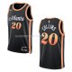 Maillot Atlanta Hawks John Collins NO 20 Ville 2022-23 Noir