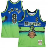 Maillot Atlanta Hawks Steve Smith Mitchell & Ness 1996-97 Vert
