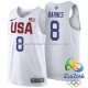 Maillot Authentique USA 2016 Barnes Blanc